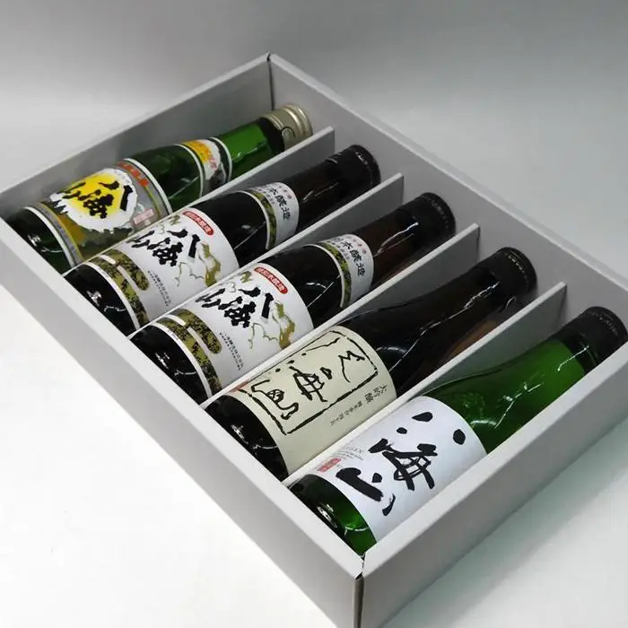 日本酒 八海山 清酒・特別本醸造・大吟醸・純米大吟醸　300ml×5本セット【八海山 清酒 特別本醸造 大吟醸 純米大吟醸 飲み比べ 5本 セット 日本酒 300ml 新潟 地酒 厳選 晩酌 熱燗 お酒 酒 さけ お中元 お歳暮 贈答】