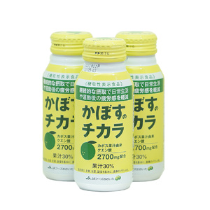 【定期便3回】 かぼすのチカラ 190g×24本 | 毎月届く 合計72本 ドリンク かぼす カボス 飲料 クエン酸 大分県産 定期 定期便 大分県 中津市