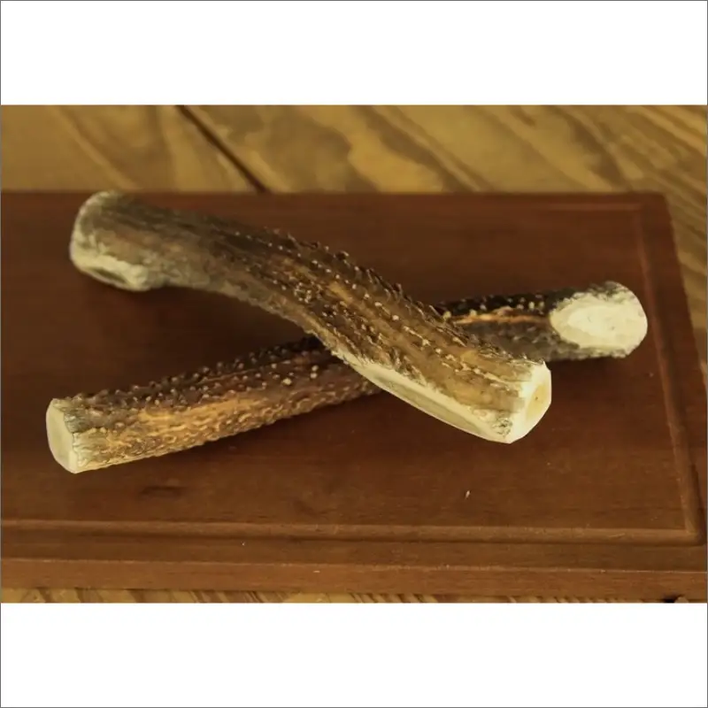 鹿の角（L×2本 ）ペット用犬のデンタルおもちゃ｜ペット用品