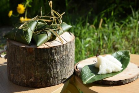 先行予約 笹巻き 尾花沢市産 10個 ～地域応援企画 市野々なたぎり窯の会 手作り笹巻き～ 郷土料理 もち米 ちまき in-kssmx10