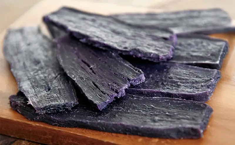 まるで畑のチョコ！沖縄久米島生まれ「干し紅芋」6袋セット 紅いも お芋 イモ 干し芋 沖夢紫 熟成 旨味凝縮 高糖度 粘り気 糖分 アントシアニン 国産 甘い スイーツ おやつ 補食 栄養満点 ダイエット 小分け スライス