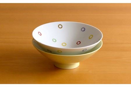 【陶器市特集】【白山陶器】やや大ぶりな浅めのお茶わん「平茶わん」 ペアセット 茶碗  食器 皿 【波佐見焼】[TA125] 波佐見焼