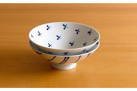 【陶器市特集】【白山陶器】やや大ぶりな浅めのお茶わん「平茶わん」 ペアセット 茶碗  食器 皿 【波佐見焼】[TA127] 波佐見焼