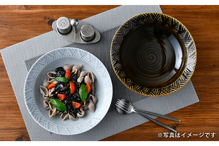 【波佐見焼】WAVE 盛鉢 2色セット 食器 皿 【一真窯】 [BB54]  波佐見焼