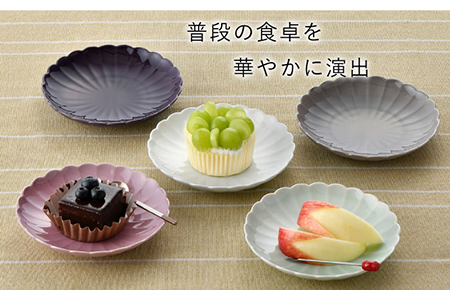 【陶器市特集】【波佐見焼】RINKA 15cm プレート 5色セット 食器 皿 【長十郎窯】 [AE37] 波佐見焼