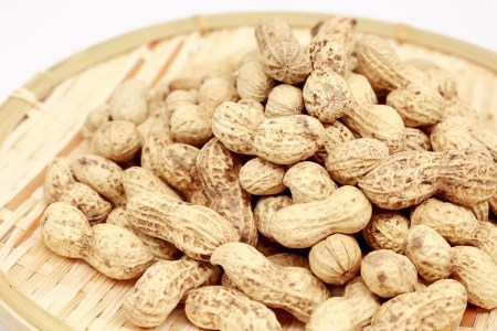 BF165 島原産　煎り落花生（180g×4袋）【高級品種ナカテユタカ】[ 長崎県 島原市 ]