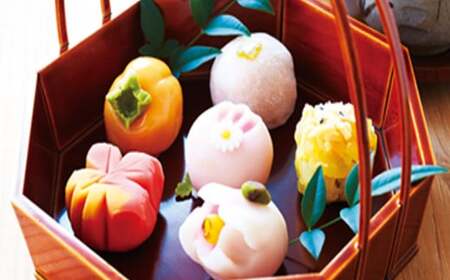季節の上生菓子5種 【11218-0315】