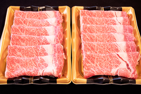 【A４等級以上】宮崎牛肩ロースすき焼き用　800ｇ