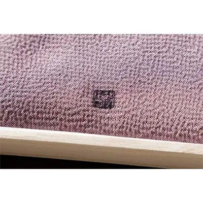 【宮井】正絹ふろしき　四季の色（淡口紫）約45cm幅　桐箱入り