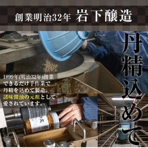 a756 醤油の実(2.5kg・250g×10本)【岩下醸造】