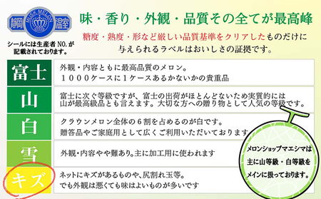 クラウンメロン 訳あり 6玉 メロン 人気 厳選 ギフト 贈り物 デザート グルメ フルーツ 果物 袋井市 果物類 メロン青肉 高級メロンブランド ６玉