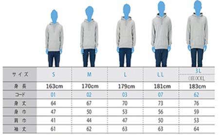 ふるさと納税限定 岡山シーガルズ×赤磐市コラボパーカー ファッション 洋服 ネイビー  Mサイズ