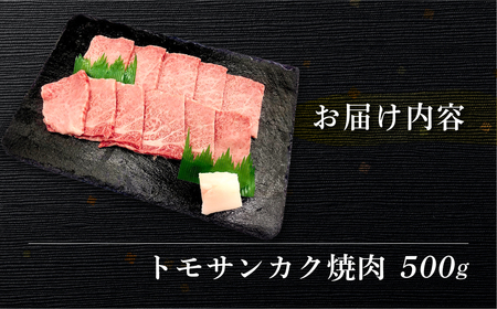飛騨牛トモサンカク焼肉 500g（4～5人前）【70-6】 