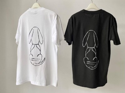DOG T-SHIRT【Sサイズ／SMOKE BLACK】 [h125]