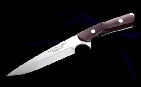 ブッシュクラフトナイフ 【インプレス】（牛革製ケース付き） SP140-01