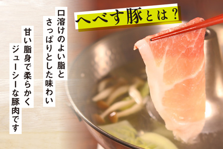 【宮崎ブランドポーク】へべす豚 焼肉 (バラ) & 豚しゃぶ (モモ・ロース) 計1.5kg [JAみやざき 日向肉豚部会 宮崎県 日向市 452061386]