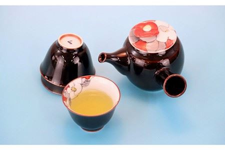 【陶器市特集】【波佐見焼】花絵蒔（はなえまき）急須 茶器セット ティーポット 湯飲み  食器 皿 【仙右エ門陶房】 [ZD16] 波佐見焼