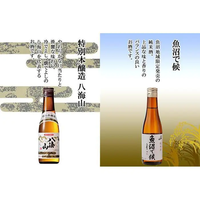 無地熨斗 八海山 日本酒 5選 飲み比べ セット お酒 南魚沼市【八海山 特別本醸造 大吟醸 純米大吟醸 飲み比べ 日本酒 5種類 セット 300ml 新潟 地酒 厳選 晩酌 熱燗 お酒 酒 さけ お中元 お歳暮 贈答】