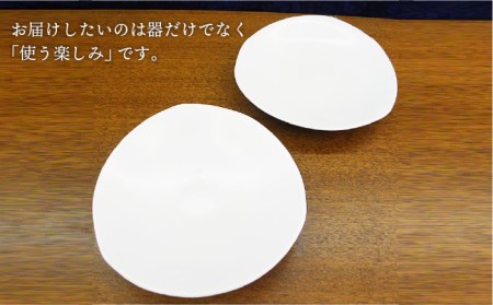有田焼 白磁 真珠色 の 輝き 食器 7点 セット（ 大皿 / 中皿 / お碗