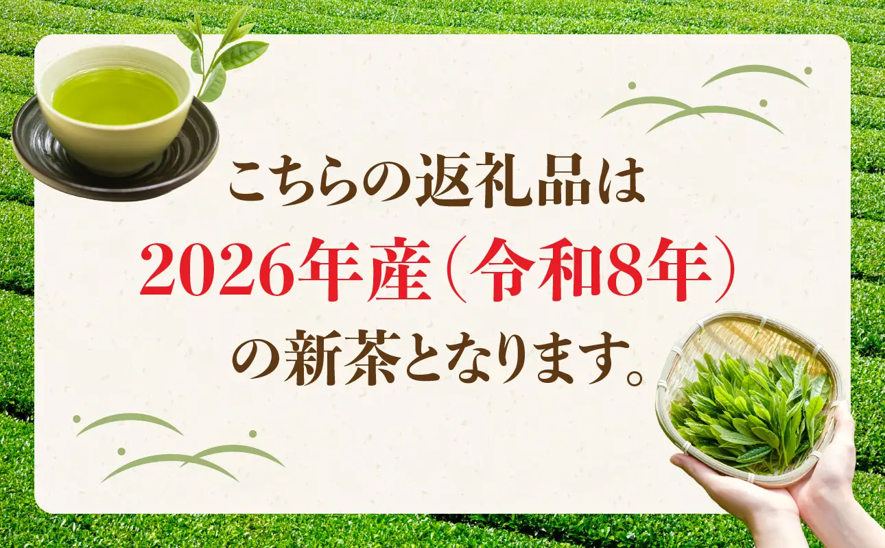 奥八女の茶葉を使った 三種の八女茶新茶セット 合計300g【2026年5月以降発送】 深蒸し茶 煎茶 白折 茎茶 日本茶 お茶 緑茶 新茶 福岡県 八女市 072-093