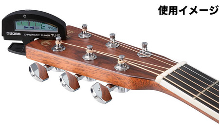 【BOSS】クリップ式・クロマティック・チューナー（ギター/ベース用）ブラック【配送不可：離島】 電化製品 