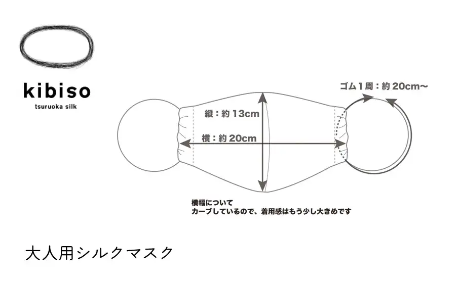 A11-801　親子シルクマスクセット kibiso