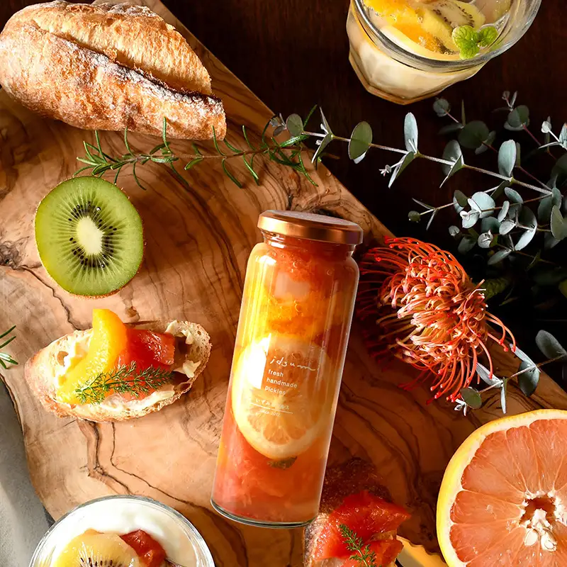 フルーツピクルス2本セット（ギフト箱入）