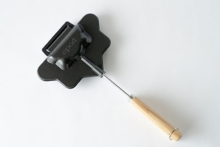 ホットサンドメーカー ポリゴン 耳まで圧着 燕三条製 アウトドア キャンプ バーベキュー [apod]