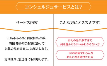 【五島市コンシェルジュ】寄附額100万円コース[PZX002]コンシェルジュ