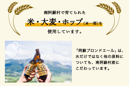 阿蘇ブロンドエール 330ml×6本セット 熊本県南阿蘇村《90日以内に出荷予定(土日祝除く)》株式会社南阿蘇ケアサービス ビール