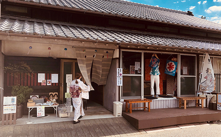 川越し街道着物でいっぷく体験プラン（1名様） 体験チケット 着物一式レンタル 着付けサービス 