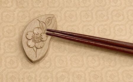 夫婦円満漆箸・箸置きプレミアムセット（軽井沢彫） 工芸品 夫婦箸 
