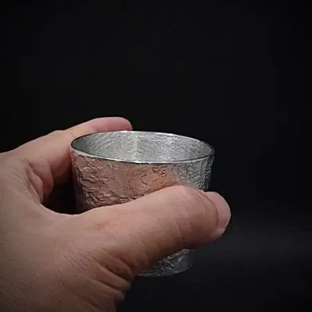【RR】IMP Demitasse cup(キャンプ用デミタスカップ)　(はかた錫スタジオ)　錫酒器_装飾品・工芸品     雑貨・日用品 グラス・カップ 食器 _【1279325】