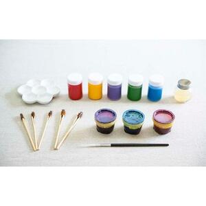 琉球びんがた道具箱(松竹梅柄)【風呂敷：朱色】