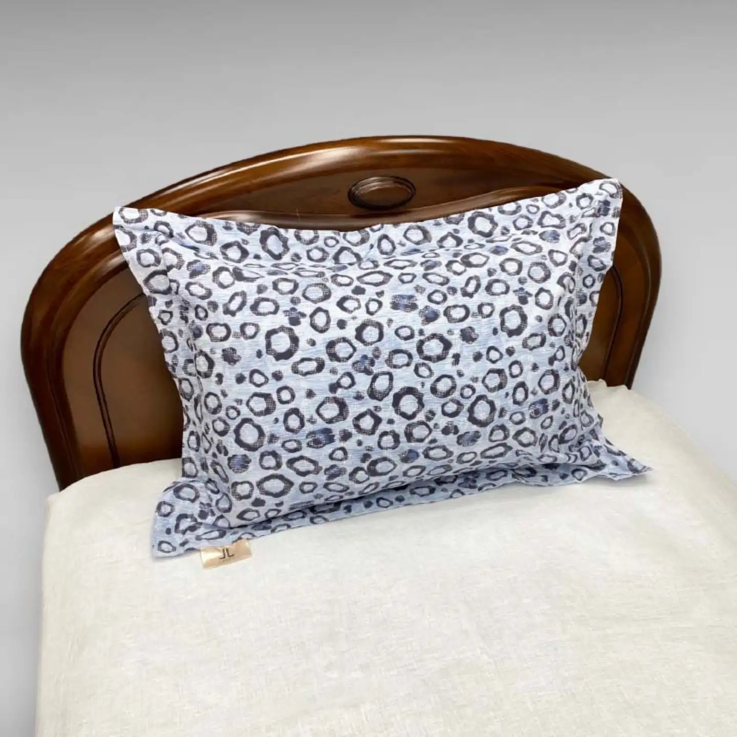 【ピロケース】53×73cm【ＬＡＮＣＥＴＴＩ ランチェッティ／アニマーレ】枕カバー Ｌサイズ ブルー【大恒リビング】