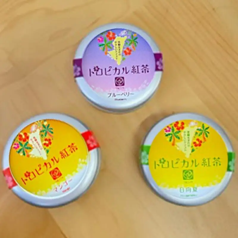 トロピカル紅茶 3点 セット 国産 宮崎県産 紅茶 紅茶セット 朝色紅茶 和紅茶 お茶 マンゴー ブルーベリー 日向夏 フルーツトロピカルフルーツ ノンカフェイン 飲み比べ 飲みくらべ セット ティータイム ギフト 