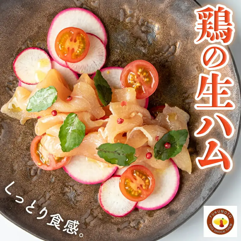 鶏の生ハム5パックセット_LG-H303_(都城市) 鶏の生ハム (100g)×5パック 塩漬け 燻製 スモーク 冷燻 サラダ ブルスケッタ 