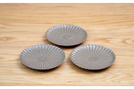 【波佐見焼】花しのぎ トリオ 取皿 小皿 (栗) 食器 皿 【団陶器】 [PB88] 波佐見焼