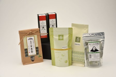 荒井園の銘茶詰合せ《御殿場こだわり推奨品》、英国コンクール金賞受賞茶など◇