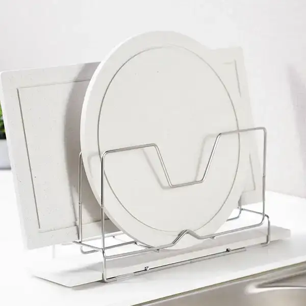 まな板スタンド モイストレイが滴る水をしっかり吸収 燕三条製 鍋蓋まで立てて水切りできる！ bwsSELECTION [ビーワーススタイル]【011P042】