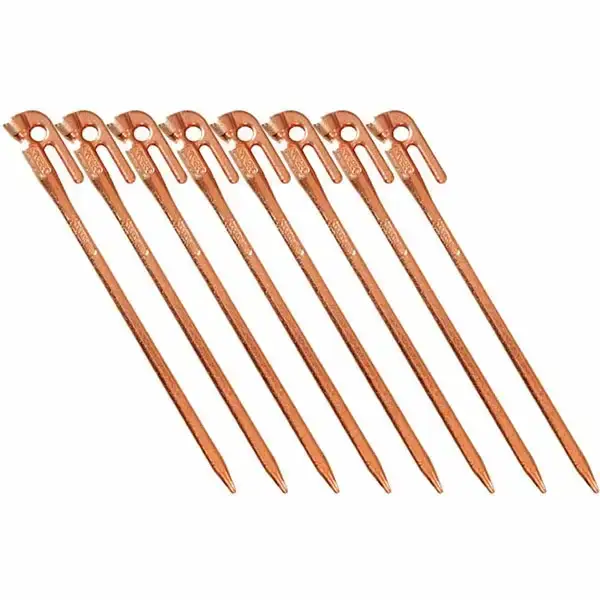 鍛造ペグ エリッゼステーク 28cm ペグ 8本セット ブロンズ