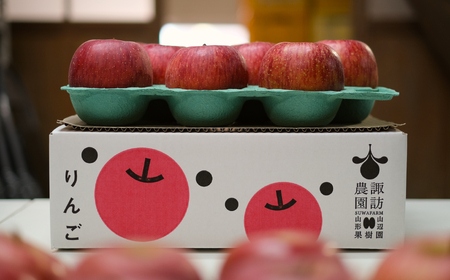 2026年 山形県産 完熟 サンふじ りんご 秀品以上 5kg 13~18個 2026年12月上旬から順次発送 リンゴ フルーツ ※沖縄・離島への配送不可 F20A-903