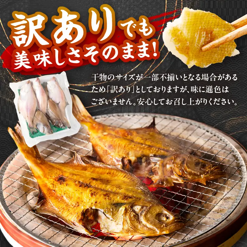 【定期便・隔月5回】京丹後の地元魚屋が作ったお任せ干物セット（冷凍）