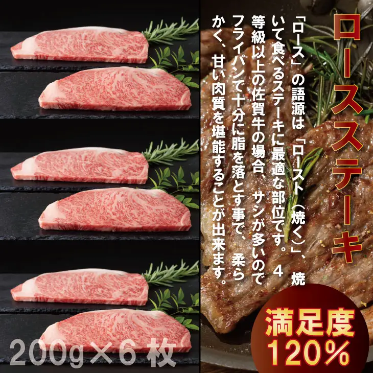 佐賀牛ステーキ＆スライスセット 牛肉（1,700g） 牛肉  E800-001