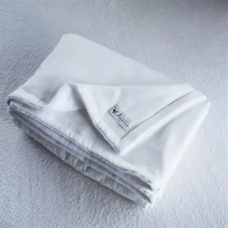 cotton snow 6重ガーゼとコットンパイルのリバーシブル毛布(シングル)ホワイト_雑貨・日用品 毛布 寝具   雑貨・日用品  寝具 _【1285170】