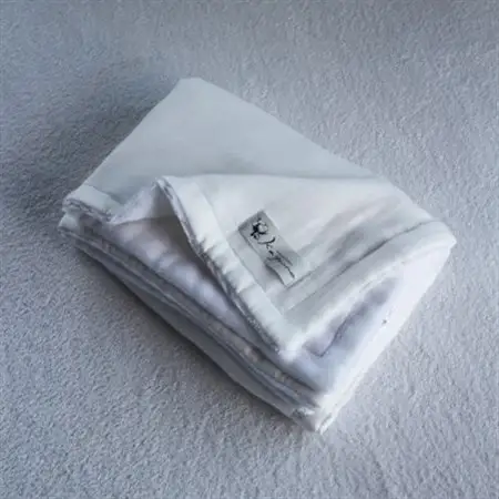 cotton snow 6重ガーゼとコットンパイルのリバーシブル ブランケット ホワイト_雑貨・日用品 タオルケット 寝具   雑貨・日用品  寝具 _【1285175】
