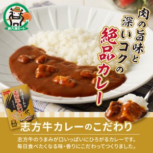 大浦ミートの志方牛カレー 5個セット《 おすすめ カレー 人気 美味しい レトルト 牛肉 ビーフカレー セット 詰め合わせ お取り寄せ グルメ 送料無料 》【2400I00212】