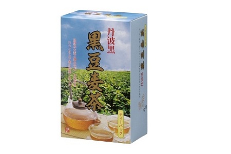 丹波黒　黒豆麦茶　6箱セット（国産丹波黒大豆ブレンド　麦茶　ティーバッグ）　[010US003]
