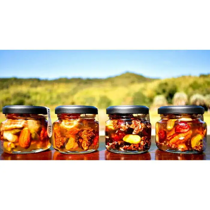 ナッツ・ドライフルーツの蜂蜜漬 峠プレミアム4種セット【萌】【映】【玄】【爛】 【SW59】