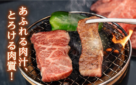 【 全6回 定期便 】 博多和牛 厚切り カルビ  1kg ( 500g × 2P ) 糸島 【幸栄物産】 [ABH039]